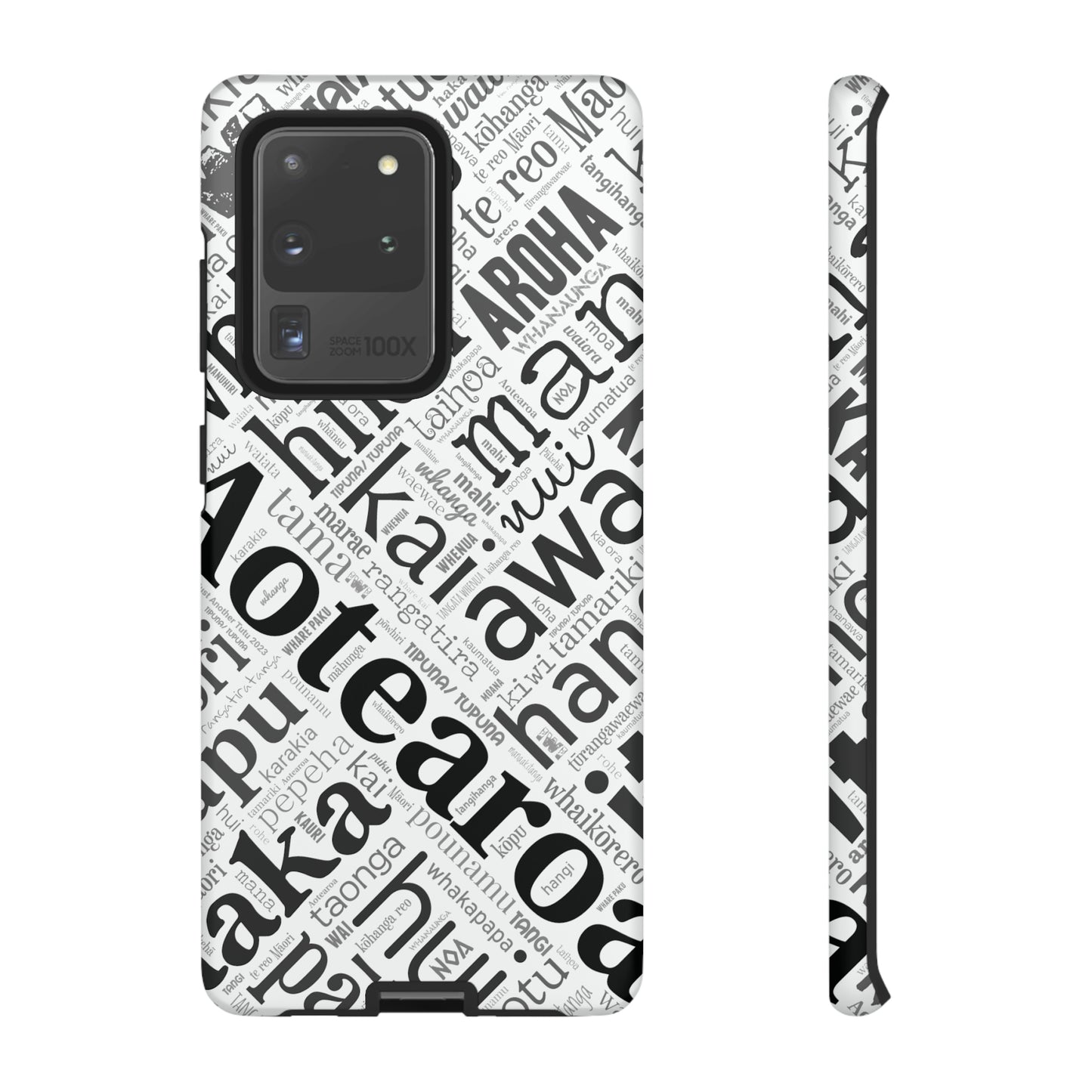 Māori Word Art Tough Phone Case for Samsung