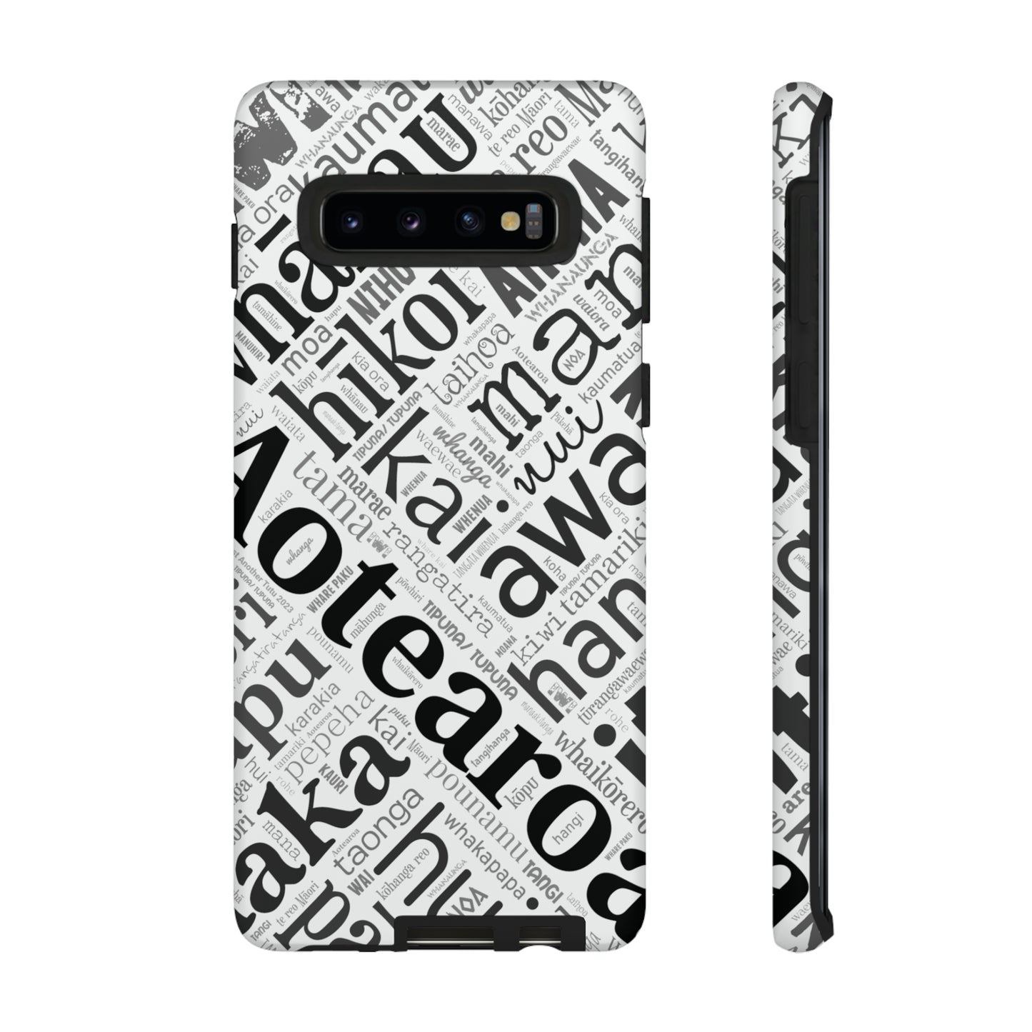 Māori Word Art Tough Phone Case for Samsung