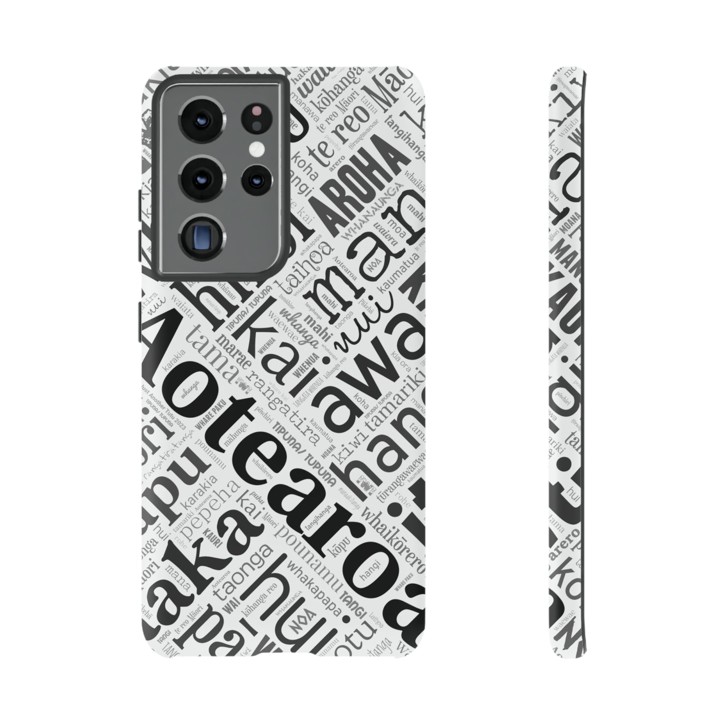 Māori Word Art Tough Phone Case for Samsung