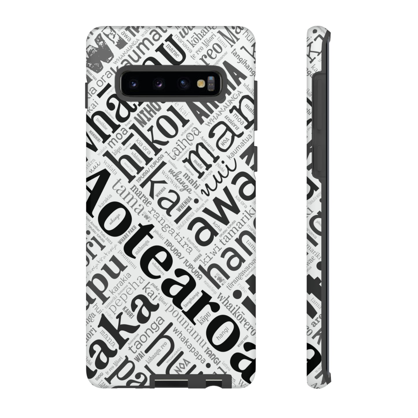 Māori Word Art Tough Phone Case for Samsung