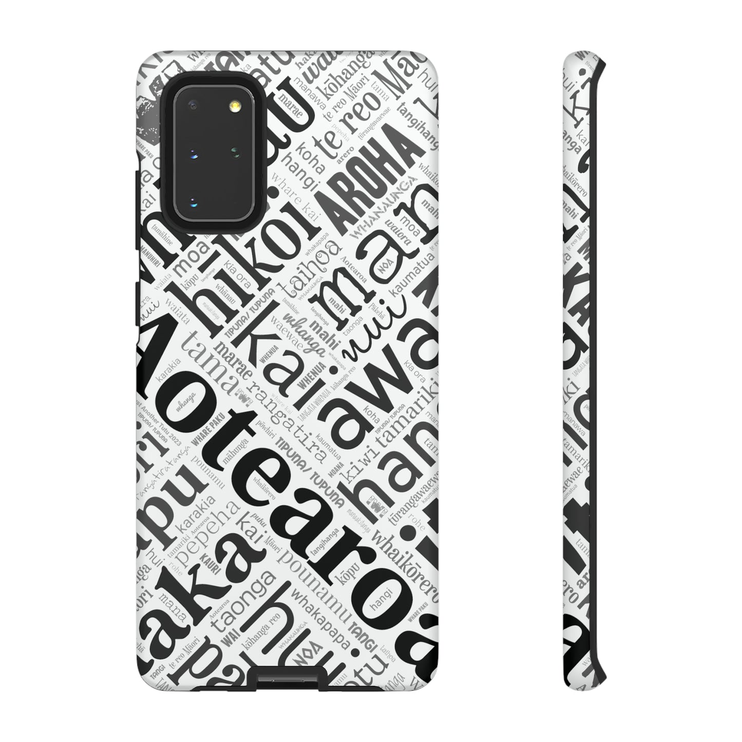 Māori Word Art Tough Phone Case for Samsung