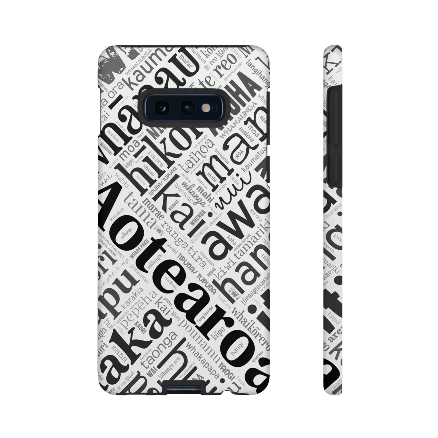 Māori Word Art Tough Phone Case for Samsung