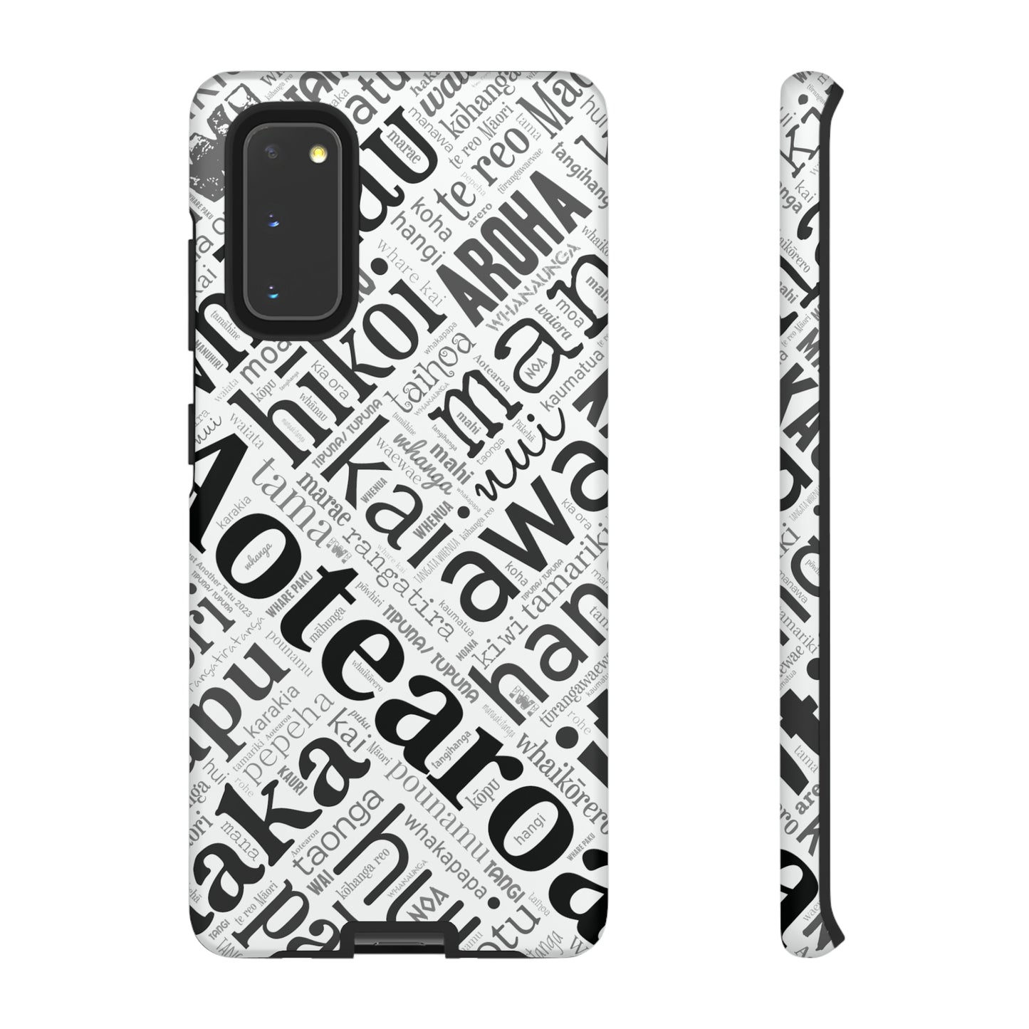 Māori Word Art Tough Phone Case for Samsung